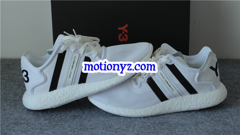 Real Boost Adidas Y3 YOHJI RUN White